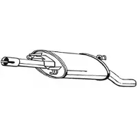 Bosal Endschalldämpfer 279-653