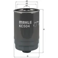 Knecht Kraftstofffilter [Hersteller-Nr. KC504] für Hyundai, Kia