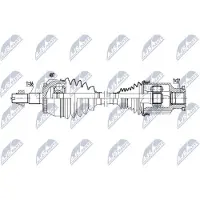 NTY Antriebswelle 610mm Gelenkwelle Passend Für Mg Mg Npw-dw-065: Antriebswelle Mg: 10486540 : Npwdw065 : Npwmg007