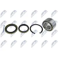 NTY Radlagersatz Vorne Vorne Links Vorne Rechts für MITSUBISHI Space Star (DGA) 74mm KLP-MS-008