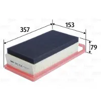 Valeo Vzduchovy filtr