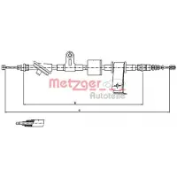 METZGER Handbremsseil Seilzug Feststellbremse für ALFA ROMEO 159 Sportwagon (939) Hinten Rechts 12.0101