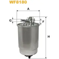 WIX FILTERS Kraftstofffilter WF8180