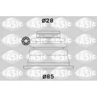 SASIC Faltenbalgsatz, Antriebswelle 4003451 Links