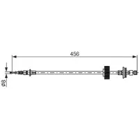 Bosch Seilzug, Feststellbremse 1 987 482 792