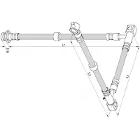 METZGER Bremsschlauch [Hersteller-Nr. 4110394] für Nissan