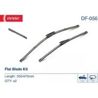 Denso Scheibenwischer Set Wischerblätter Rahmenlos