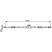Bosch Seilzug, Feststellbremse 1 987 482 832