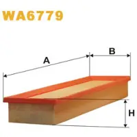 WIX FILTERS Luftfilter WA6779