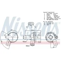 Nissens Wasserpumpe 831117