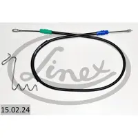 Linex Handbremsseil 15.02.24 Links für FORD Transit Mk6 Kasten (V347, V348, FA) 1337/1115mm