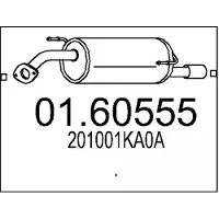 MTS Endschalldämpfer 01.60555