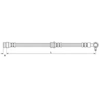 METZGER Bremsschlauch 4111633