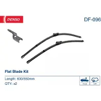 Denso Wischblatt, Universal Wischblatt Fahrerseitig (DF-096) für VW Tiguan Seat