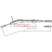 METZGER Seilzug, Feststellbremse 10.935