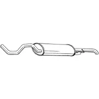 Bosal Endschalldämpfer 281-533