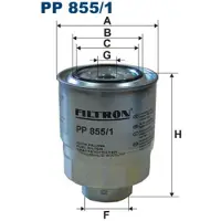 FILTRON Kraftstofffilter PP855/1