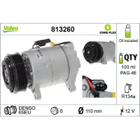 Valeo Klimakompressor 813260