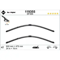 SWF Wischblatt 119355 vorne für AUDI VW SKODA (SVW)