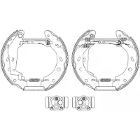 Textar Bremsbackensatz Shoe Kit Pro 84057400