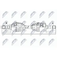 NTY NPW-PL-034 Antriebswelle Vorne Rechts für OPEL INSIGNIA Caravan INSIGNIA INSIGNIA Stufenheck für SAAB 9-5 (YS3G) für VAUXHALL