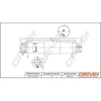 Dr!ve+ Kraftstofffilter [Hersteller-Nr. DP1110.13.0016] für BMW