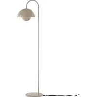 &tradition Flowerpot VP12 Stehleuchte, beige, Höhe 122 cm - &TRADITION &Tradition, Flowerpot VP12, Beige, für Wohnzimmer, Metall, Design