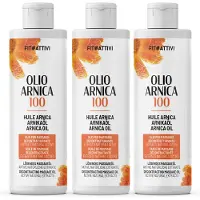 Fitoattivi Arnikaöl für Massage, Sport und Entspannung 3x250 ml