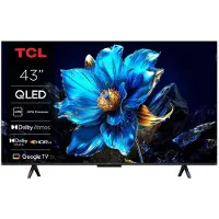 TCL T69C 43T69C, 109,2 cm (43"), 3840 x 2160 Pixel, LCD, Smart-TV, WLAN, Schwarz