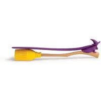 Ototo Design - Witchin Basting Brush & Spatula - Purple and Yellow