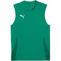 Puma Fußballtrikot "TEAMGOAL SLEEVELESS JERSEY" für Fußball, ärmellos, sportlicher Stil, aus Interlock-Material