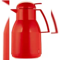 Helios Isolierkanne TOP PUSH 1,0 l rot
