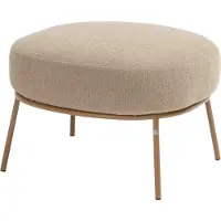 4 Seasons Outdoor Molina Hocker amber mit kissen