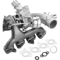 Vevor Turbo Turbolader mit Dichtungssatz Turbolader-Ersatz für Automotoren