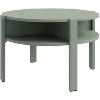 Forte Couchtisch Corno , grün , Maße (cm): H: 45,5 Ø: 74.4