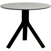 Stern Freddie Beistelltisch Aluminium mit Silverstar 2.0 Ø55 - Ø65 cm