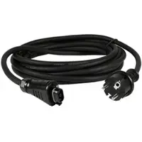 Hoymiles Schuko Stecker HMS-Anschlusskabel mit HMS Steckverbinder BC05, 5m Länge, 3x1.5 mm2