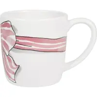 Blond Amsterdam Cappuccino-Becher Rosa Schleife in Rosa - 500 ml | Gr.: onesize