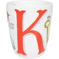 Blond Amsterdam Becher Love Letter K in Bunt - 350 ml | Gr.: onesize