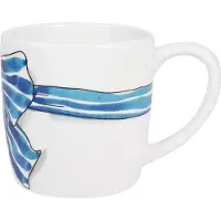 Blond Amsterdam Cappuccino-Becher Blaue Schleife in Blau - 500 ml | Gr.: onesize