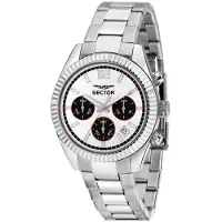 Sector Sektor Herren Armbanduhr R3273640028 43 mm Quarz Multifunktion 10 ATM wasserdicht