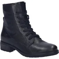Josef seibel Stiefelette "Kate 17, schwarz", Damen, Gr. 37, schwarz, Schuhe Stiefelette