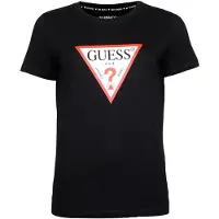 GUESS T-Shirt W1YI1B I3Z14 Schwarz Slim Fit 38