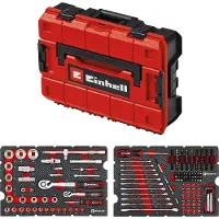 Einhell Werkzeugkoffer Mechanik, 370513, E-Case, 201-teilig