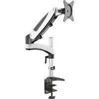 Quinta GS130TK Desk Mount 1 Monitor gasspring Tilt -90 to +85 degrees Rotation 180 degrees Swivel