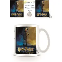 Harry Potter - Kaffeebecher Warning (Weiß/Blau/Gelb)