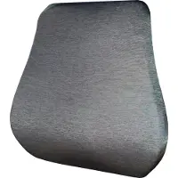 Quinta ERGOLEBEN Memoryfoam Lendenstuetzkissen 48x36x12 cm verstellbarer Airbag zur Anpassung an die Lenden