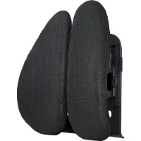 Quinta ERGOLEBEN EZ Sitzlehne gross untere Rueckenstuetze hoehenverstellbar 5 Stufen Memory Foam Kissenbezu