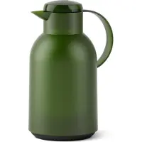 EMSA Isolierkanne "Samba", 1,5 l, XXL-Modell, zeitloses Design, einfacher Knopfdruck, 24h kalt, 12h warm