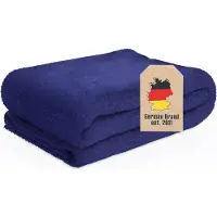 Intirilife Kuscheldecke 200 x 150 cm in BLAU